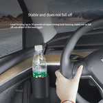 Per Tesla Model Y / 3 4 pezzi / set portaoggetti per tazza d'acqua per portiera dell'auto, 4pcs / Set