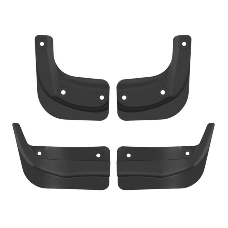 Per Tesla Model 3 4 pezzi / set Accessori per la modifica dei paraspruzzi per parafanghi per auto, Car Fenders