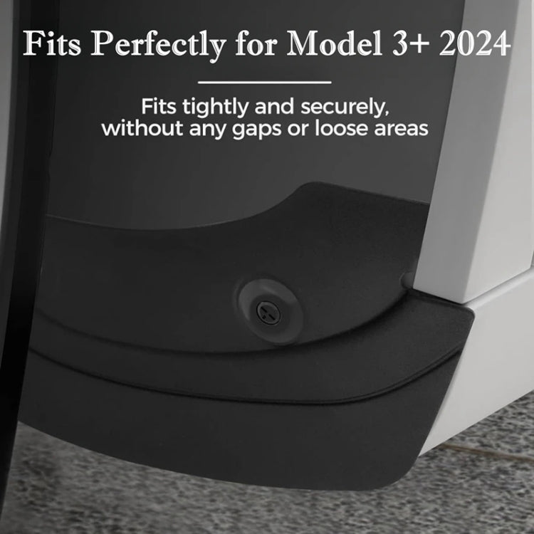 Per Tesla Model 3 4 pezzi / set Accessori per la modifica dei paraspruzzi per parafanghi per auto, Car Fenders