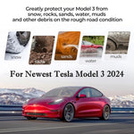 Per Tesla Model 3 4 pezzi / set Accessori per la modifica dei paraspruzzi per parafanghi per auto, Car Fenders