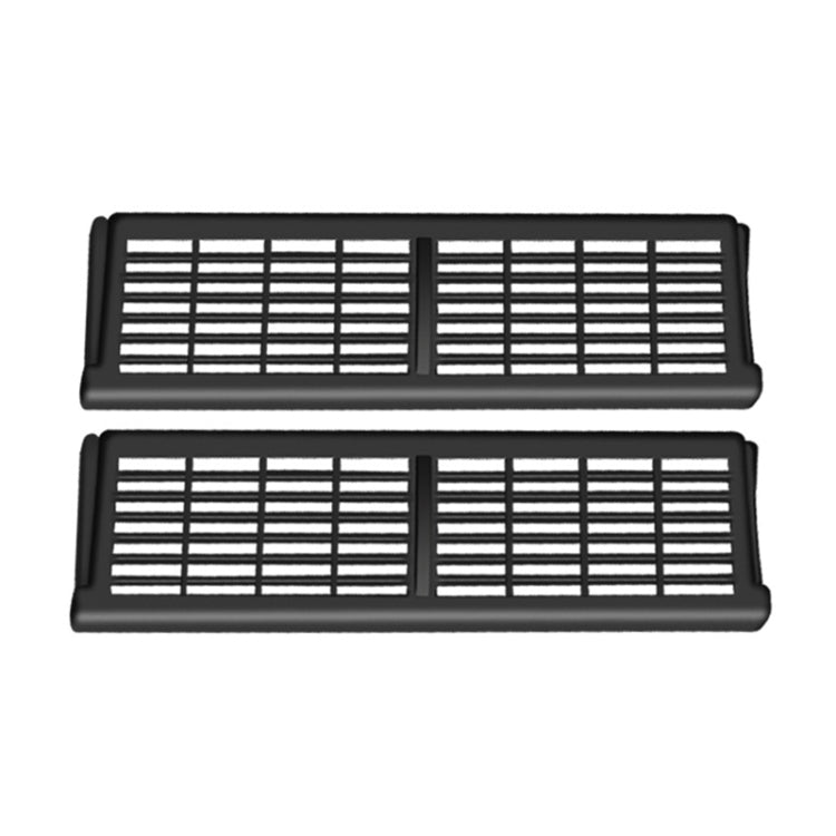 Per Tesla Model Y 2 pezzi/set copertura protettiva per presa d'aria stile fibbia sotto il seggiolino auto, Air Outlet Protective Cover