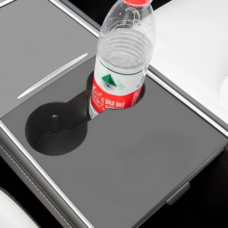 Per Tesla Model 3 / Y Car Center Console Supporto per tazza d'acqua Cuscinetto protettivo all-inclusive, Water Cup Holder Pad