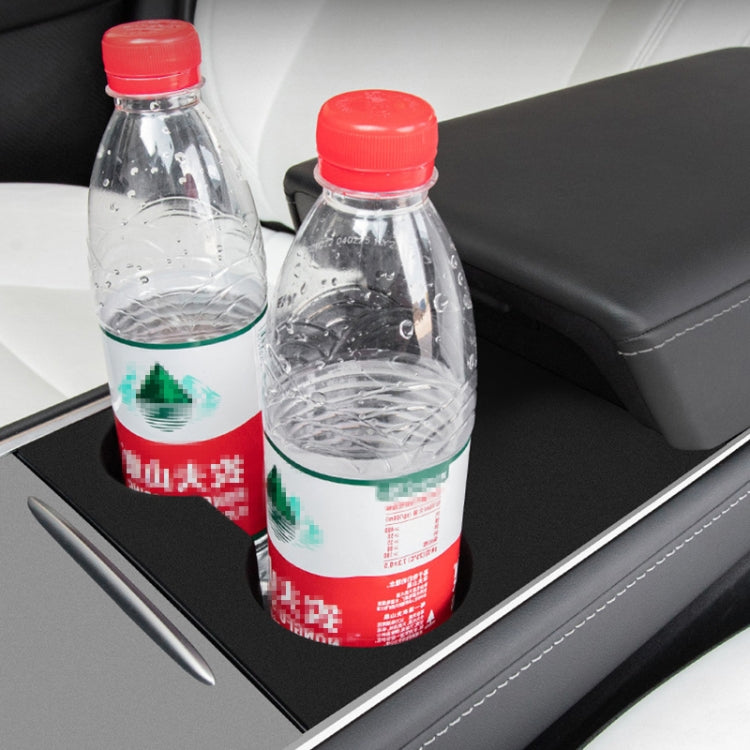 Per Tesla Model 3 / Y Car Center Console Supporto per tazza d'acqua Cuscinetto protettivo all-inclusive, Water Cup Holder Pad