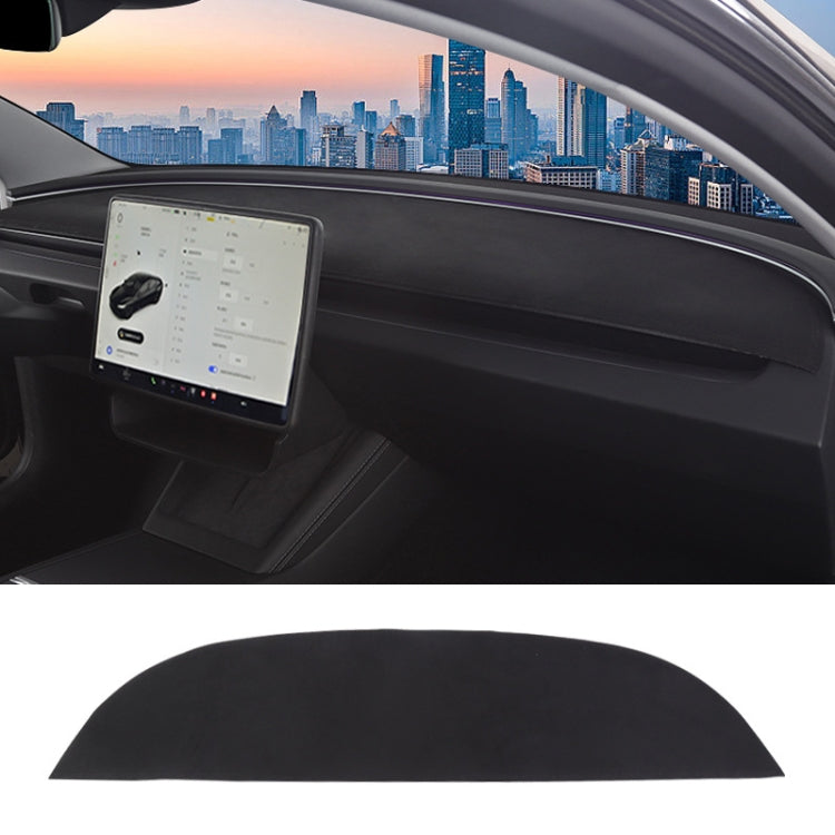 Per Tesla Model 3 / Y Tappetino parasole per cruscotto auto antiluce, Dashboard Lightproof Mat