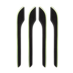 Per Tesla Model 3 / Y 4 pezzi / set adesivo decorativo luminoso per maniglia della portiera dell'auto, Door Handle Decorative Sticker