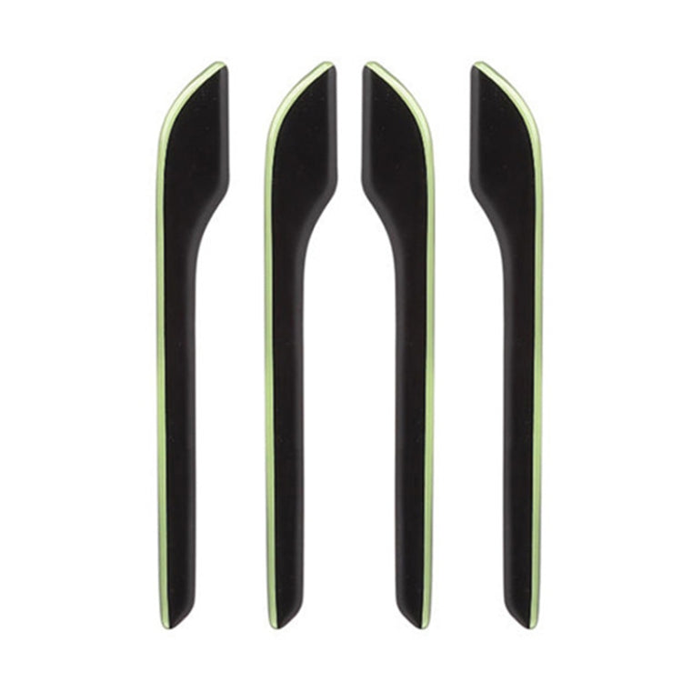 Per Tesla Model 3 / Y 4 pezzi / set adesivo decorativo luminoso per maniglia della portiera dell'auto, Door Handle Decorative Sticker