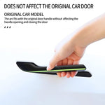 Per Tesla Model 3 / Y 4 pezzi / set adesivo decorativo luminoso per maniglia della portiera dell'auto, Door Handle Decorative Sticker