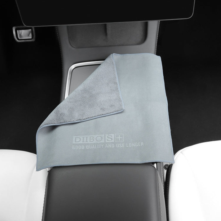 Panno per pulizia asciugamano in microfibra per auto Tesla General, stile: con logo, dimensioni: 30 x 30 cm, With LOGO