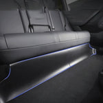 Per Tesla Model Y 2 pezzi/set Pannello di protezione inferiore del sedile posteriore dell'auto, Rear Seat Lower Protection Panel