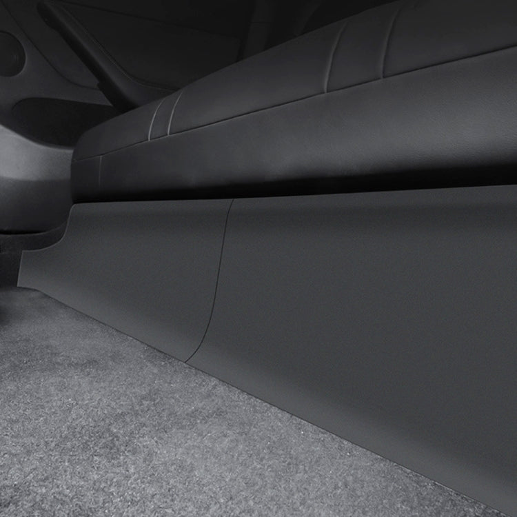 Per Tesla Model Y 2 pezzi/set Pannello di protezione inferiore del sedile posteriore dell'auto, Rear Seat Lower Protection Panel