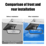 Per Tesla Model 3 / Y Copertura protettiva in silicone per specchietto retrovisore interno auto