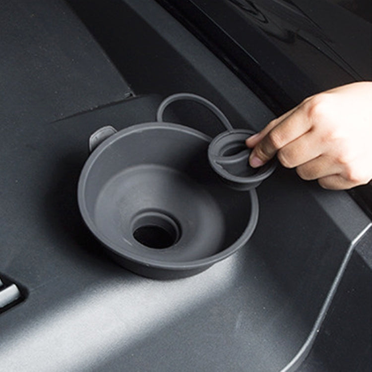 Per Tesla Model 3 / Y tergicristallo per cofano dell'auto imbuto di protezione dell'acqua imbuto per porta di riempimento dell'acqua in vetro, Glass Water Filling Port Funnel