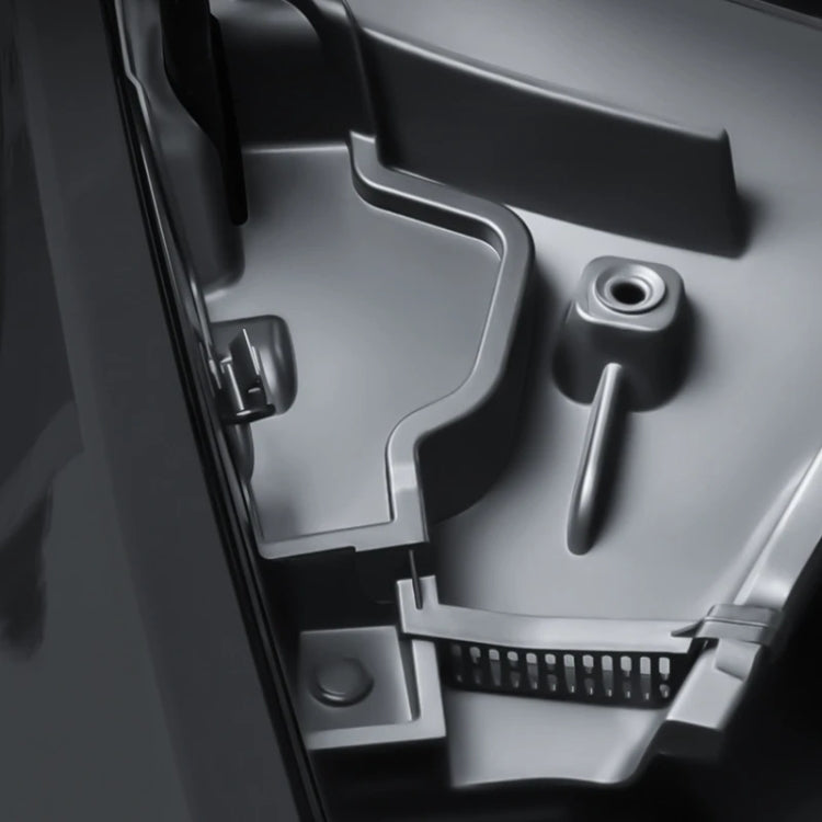 Per Tesla Model Y 2021-2023 Copertura protettiva antiblocco per grondaia del cofano anteriore dell'auto, Front Hood Gutter
