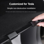 Gancio nascosto per vano portaoggetti per copilota per auto Tesla Model Y 2022-2023, Co-pilot Glove Box Hook