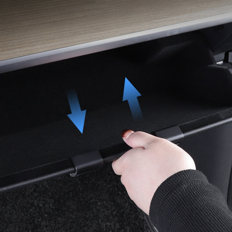 Gancio nascosto per vano portaoggetti per copilota per auto Tesla Model Y 2022-2023, Co-pilot Glove Box Hook