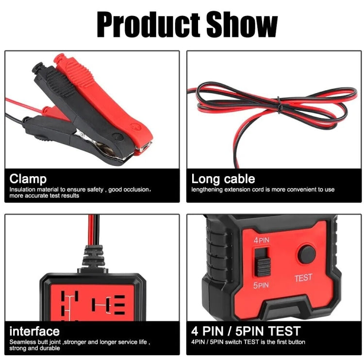 Tester rapido per relè a 4 pin 5 pin CNBJ-707, CNBJ-707