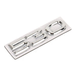 Auto numero 530 Adesivi decorativi personalizzati in metallo, dimensioni: 8 x 2,5 x 0,5 cm, Number 530