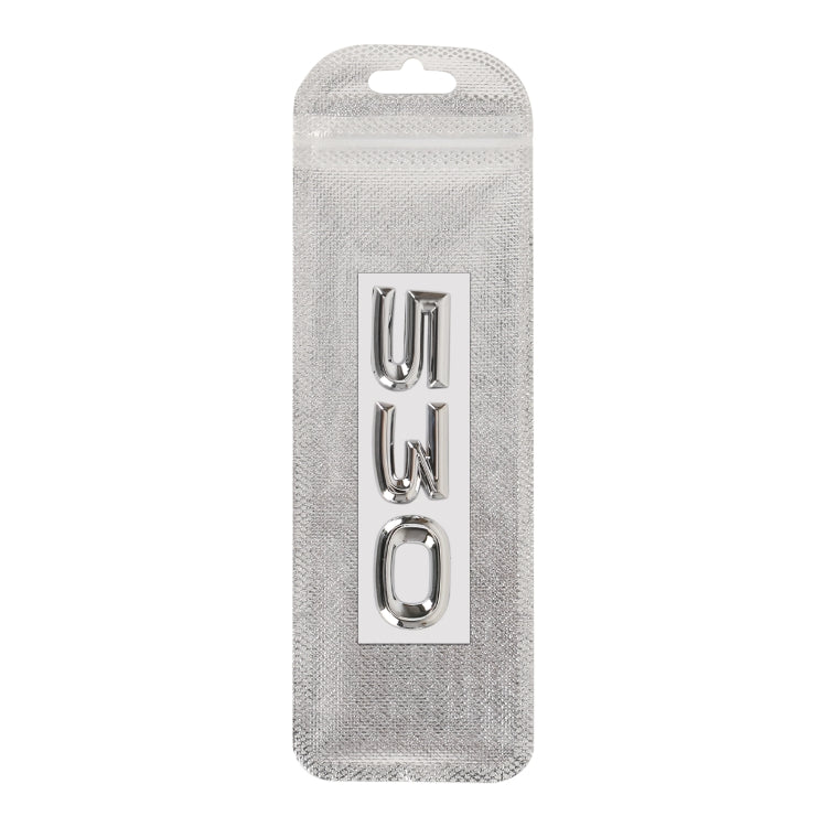 Auto numero 530 Adesivi decorativi personalizzati in metallo, dimensioni: 8 x 2,5 x 0,5 cm, Number 530