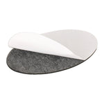 Adesivi decorativi personalizzati in metallo VIP stile ovale per auto, dimensioni: 6,5 x 3,5 x 0,5 cm, Oval Style VIP
