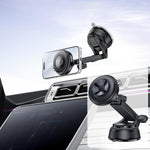 Yesido C284 Supporto per telefono magnetico 2 in 1 con ventosa per auto, C284