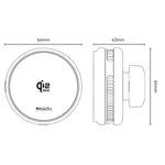 Supporto magnetico per caricabatterie wireless da auto Yesido C326 da 15 W