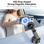 Supporto magnetico per caricabatterie wireless da auto Yesido C326 da 15 W
