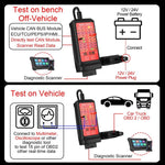 Tester diagnostico CAN OBD2 12V 24V con cavo 70 cm
