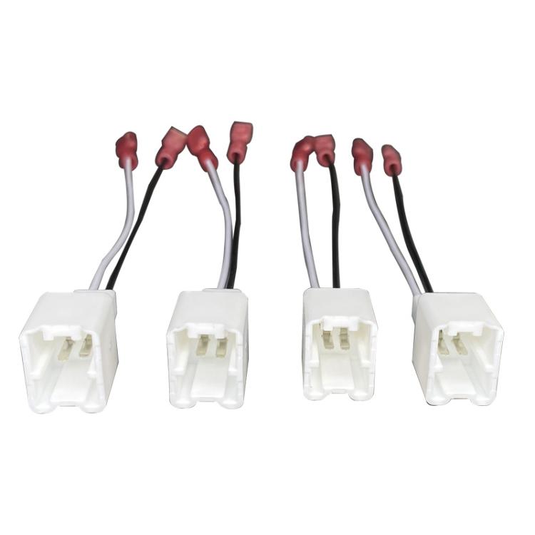 2 pezzi Cavo connettore altoparlante auto Audio Adattatore cablaggio altoparlante portiera per Nissan / Infiniti, For Nissan / Infiniti