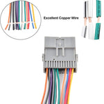 Cablaggio con connettore per autoradio GMC, cavo di alimentazione per GMC + ACC + adattatore antenna, For Chevrolet / Chrysler / GMC / Buick