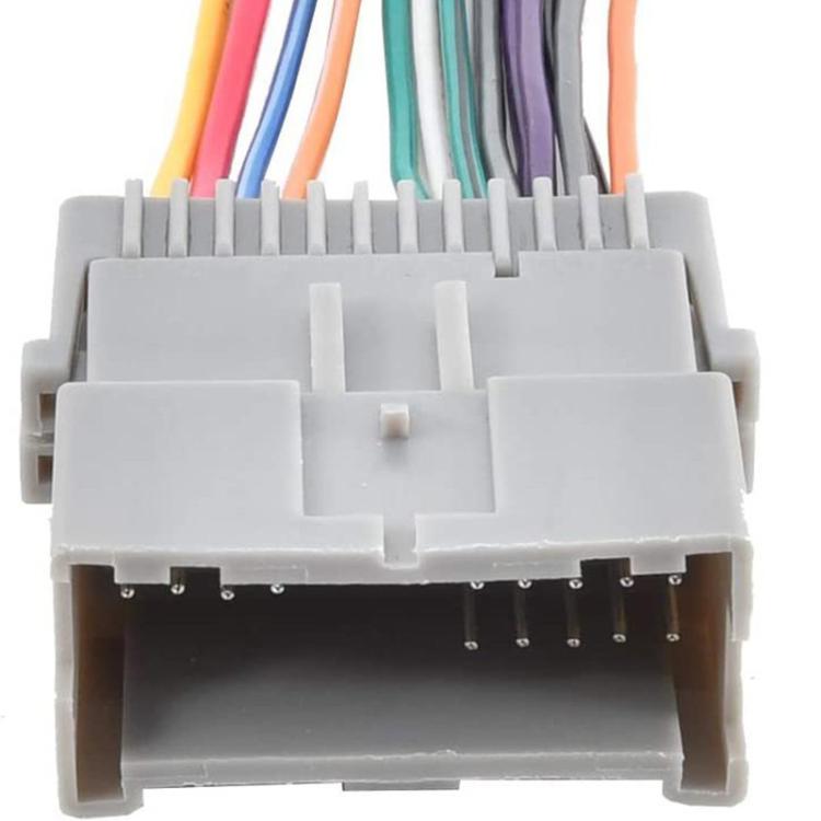 Cablaggio con connettore per autoradio GMC, cavo di alimentazione per GMC + ACC + adattatore antenna, For Chevrolet / Chrysler / GMC / Buick