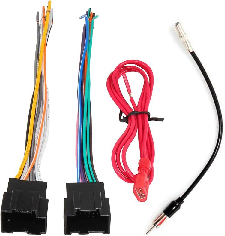 Cablaggio per autoradio stereo con adattatore antenna per Chevrolet Captiva / GMC, For Chevrolet Captiva / GMC