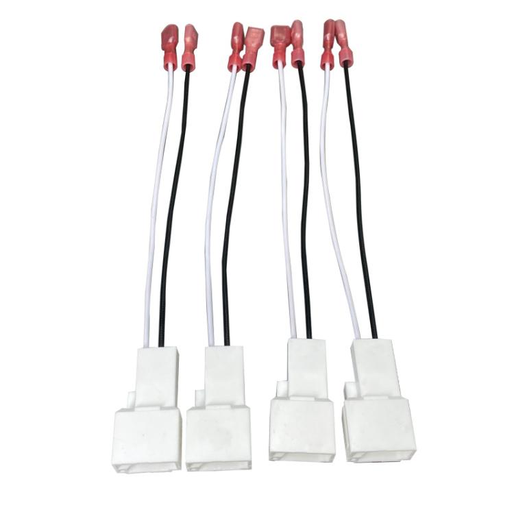 4 connettori per cablaggio di conversione audio per auto, adattatore per subwoofer e altoparlanti per Toyota / Mitsubishi / Subaru, For Toyota / Mitsubishi / Subaru