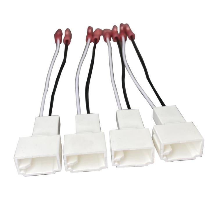 4 connettori per cablaggio di conversione audio per auto, adattatore per subwoofer e altoparlanti per Toyota / Mitsubishi / Subaru, For Toyota / Mitsubishi / Subaru