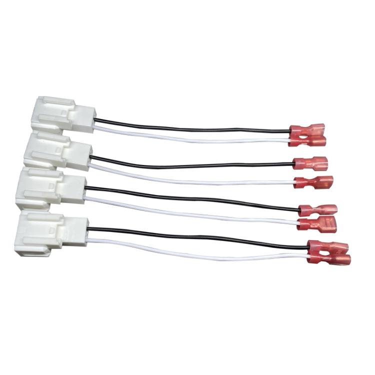 4 connettori per cablaggio di conversione audio per auto, adattatore per subwoofer e altoparlanti per Toyota / Mitsubishi / Subaru, For Toyota / Mitsubishi / Subaru