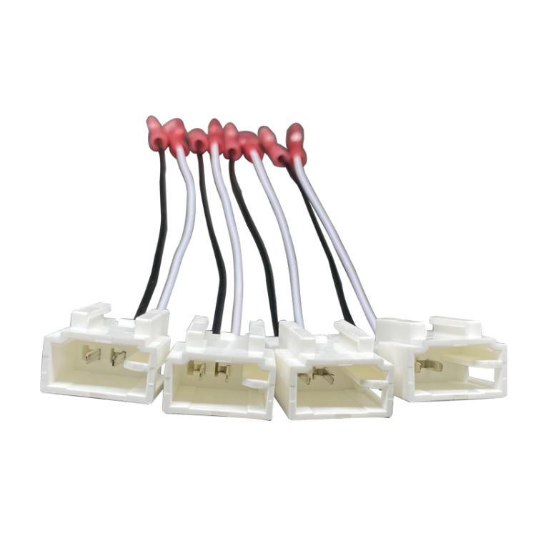 4 connettori per cablaggio di conversione audio per auto, adattatore per subwoofer e altoparlanti per Toyota / Mitsubishi / Subaru, For Toyota / Mitsubishi / Subaru