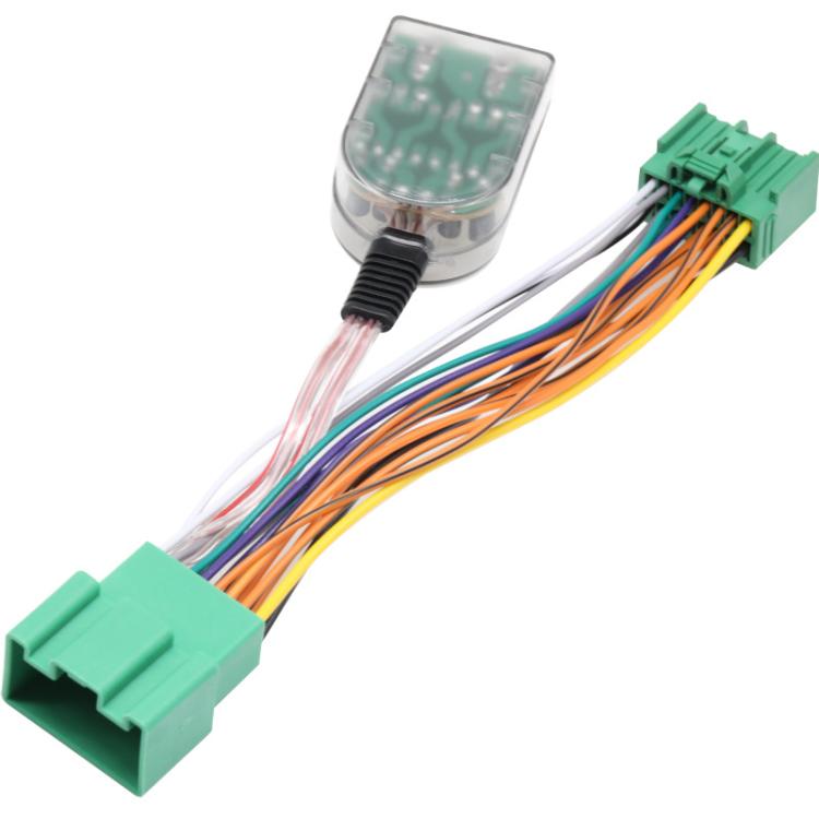 Cablaggio per subwoofer e adattatore per amplificatore, convertitore da alto a basso, cablaggio per Buick / GM / GMC / Chevrolet, For Buick / GM / GMC / Chevrolet