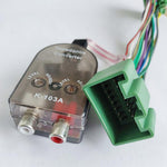 Cablaggio per subwoofer e adattatore per amplificatore, convertitore da alto a basso, cablaggio per Buick / GM / GMC / Chevrolet, For Buick / GM / GMC / Chevrolet