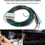 Cablaggio autoradio con connettore stereo e bypass amplificatore per LEXUS IS300 2001-2005, For LEXUS IS300 2001-2005