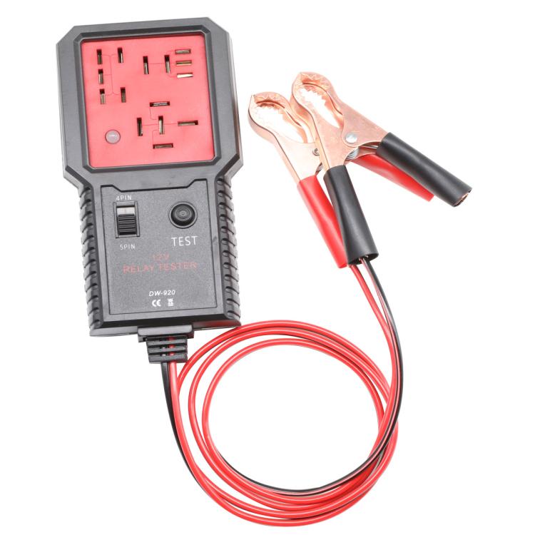 Tester per relè automobilistici 12V a 4 e 5 pin