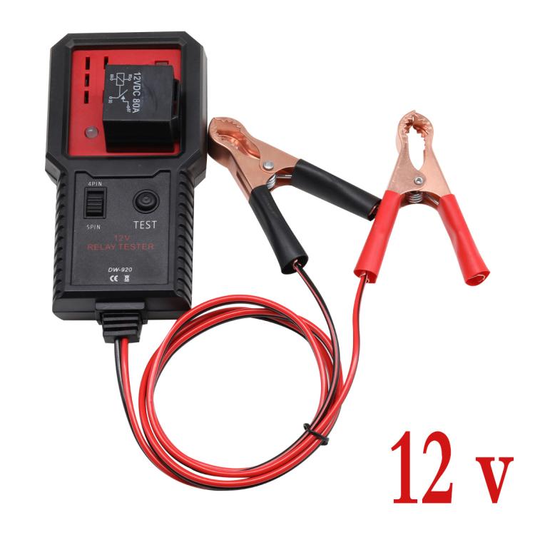Tester per relè automobilistici 12V Analizzatore universale di relè Tester per relè a 4 e 5 pin
