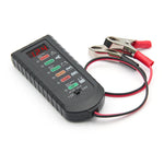 Tester di tensione per batterie auto da 12V/24V