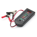 Tester di tensione per batterie auto da 12V/24V