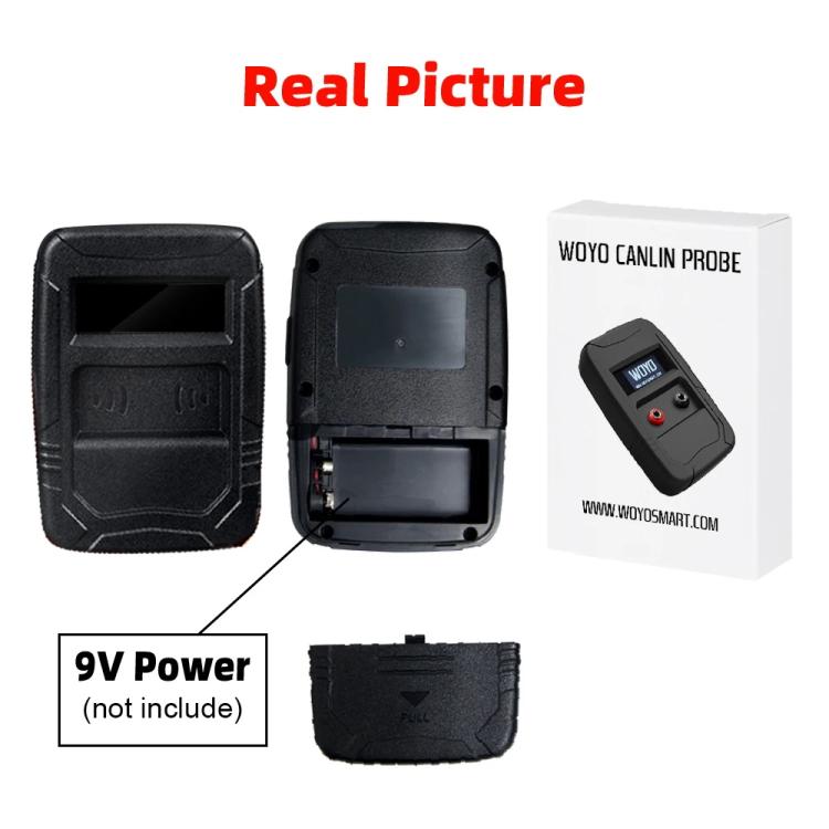 WOYO PL001 Tester per telecomandi auto 10-1000 MHz RF IR Infrarossi Wireless Digitale Tester per la clonazione di telecomandi per chiavi di portiere di camion, PL001