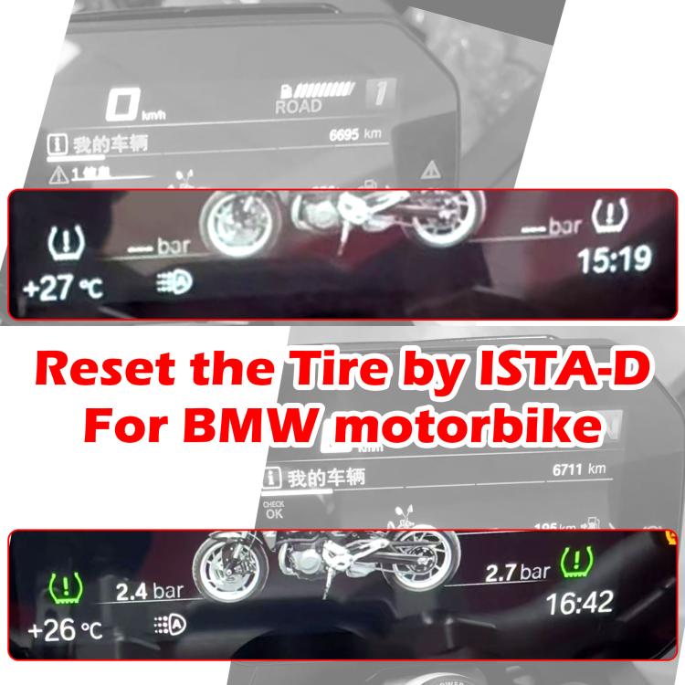 WOYO PL002 Strumento di attivazione del sensore di pressione pneumatici per moto BMW, PL002