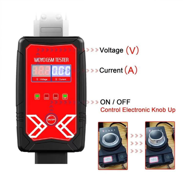 Kit di test per modulo cambio WOYO PL005, strumento diagnostico per la riparazione della manopola del cambio per Range Rover Jaguar, PL005