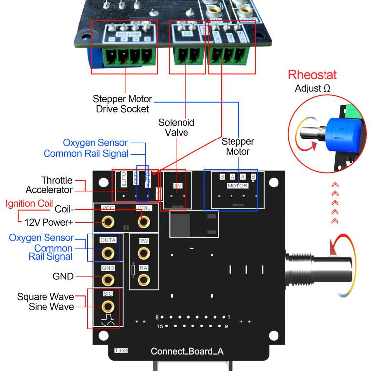WOYO PL006 Tester di guida offline per sensori di componenti automobilistici per la manutenzione e l'ispezione di veicoli, sensori e strumenti per auto, PL006