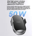 Supporto per caricabatterie wireless da auto Xiaomi da 50 W