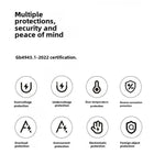 Supporto per caricabatterie wireless da auto Xiaomi da 50 W