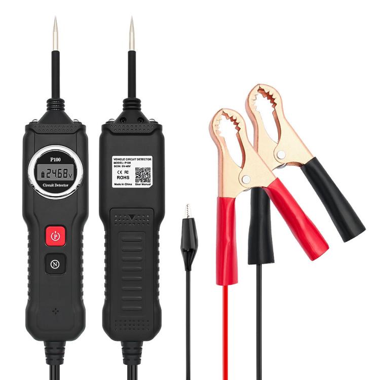 Tester circuiti elettrici P100 5V-40V doppia alimentazione