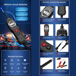 Tester per circuiti elettrici P100 5V-40V, doppia alimentazione, lunghezza cavo: 1,53 m, P100
